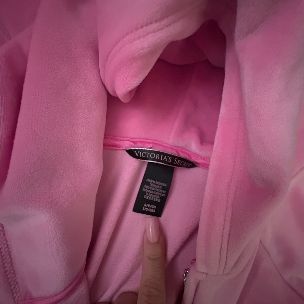 Victoria's Secret Soft Pink Teddy Jacket